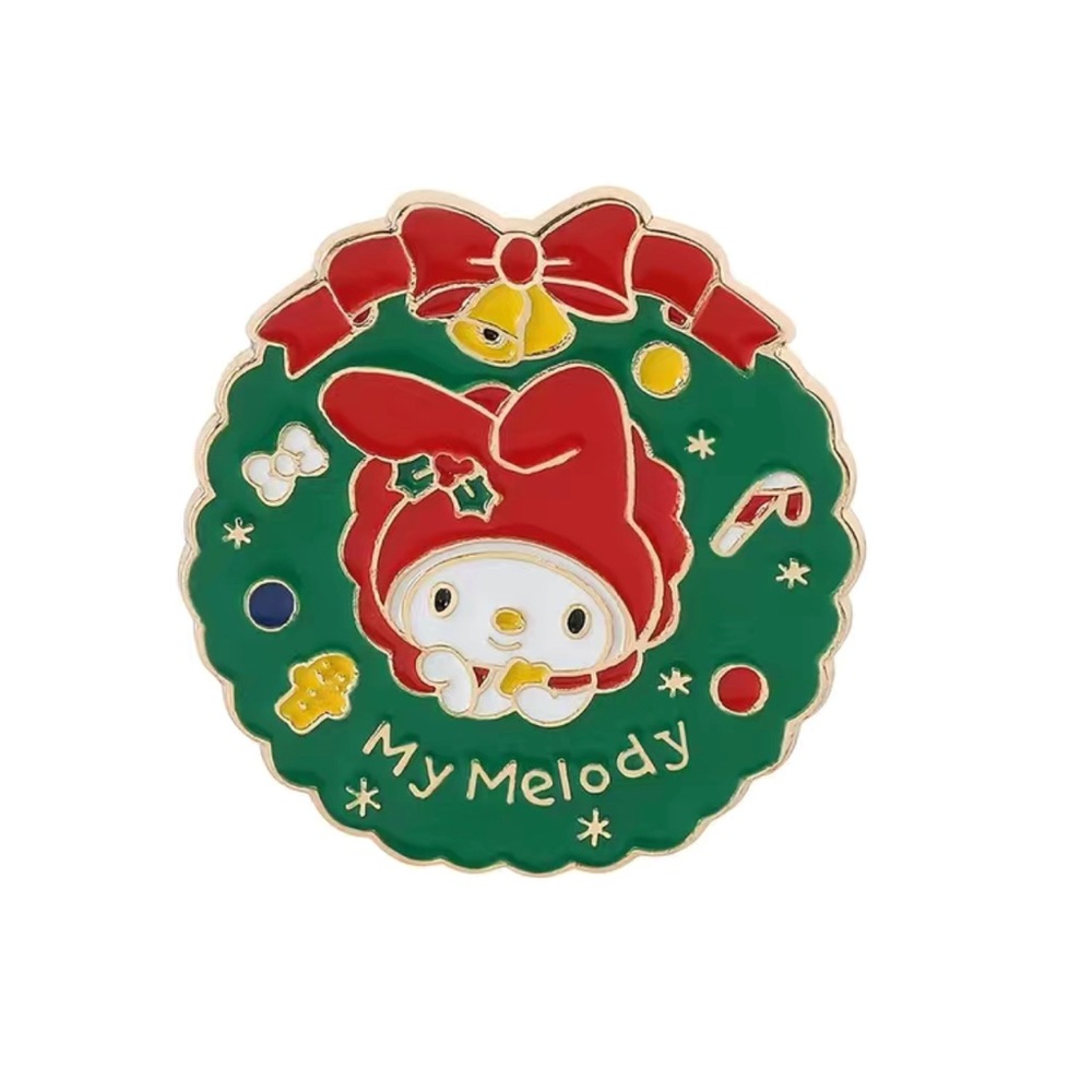 My Melody Christmas Brooch Pin